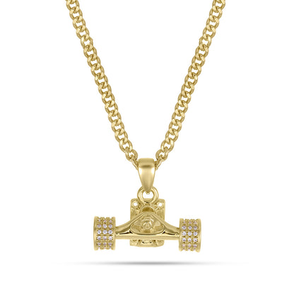 ICED OUT Truck Pendant (Gold)