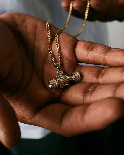 ICED OUT Truck Pendant (Gold)
